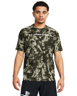 UA TECH ABC CAMO SS 