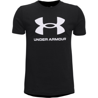 Boy' UA Sportstyle Logo Short Sleeve 