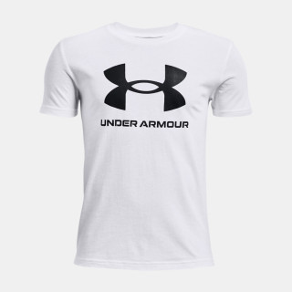 Boy' UA Sportstyle Logo Short Sleeve 