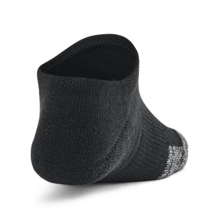 UA HEATGEAR 3PK NO SHOW YTH 