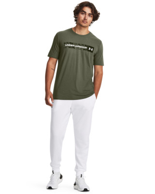 UA CAMO CHEST STRIPE SS 