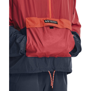 UA RUSH WOVEN 1/2 ZIP ANORAK-GRY 