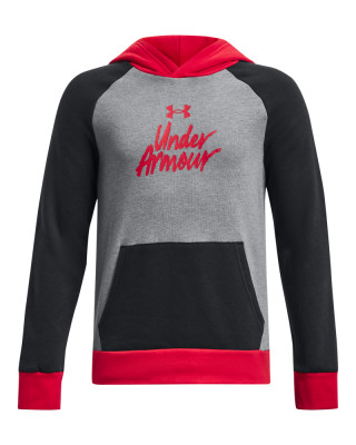UA RIVAL FLEECE SCRIPT CB HD 