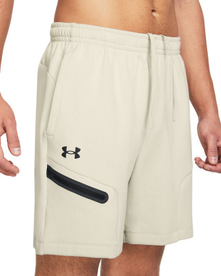 UA UNSTOPPABLE FLC SHORTS-BRN 