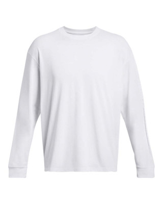 UA HW TONAL WORDMARK LS-WHT 