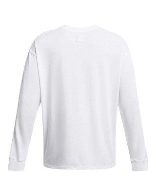 UA HW TONAL WORDMARK LS-WHT 