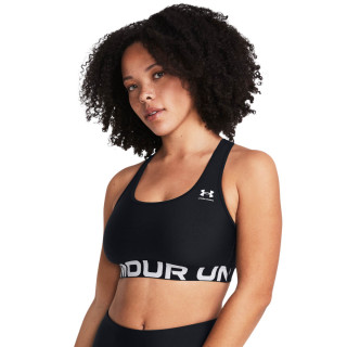 Women's HeatGear® Armour Mid Branded Sports Bra 