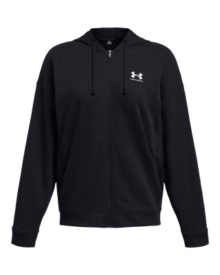 UA RIVAL TERRY OS FZ HOODED 