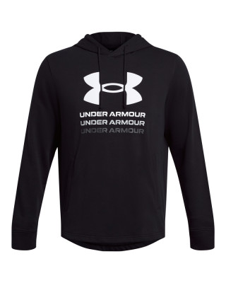 UA RIVAL TERRY GRAPHIC HOOD 