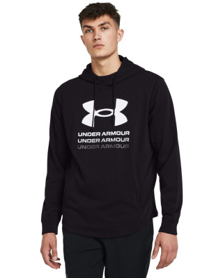 UA RIVAL TERRY GRAPHIC HOOD 