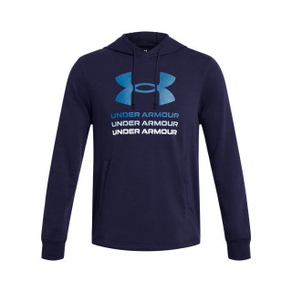 UA RIVAL TERRY GRAPHIC HOOD 