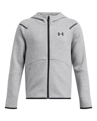 UA Unstoppable Fleece Boys' Full-Zip 
