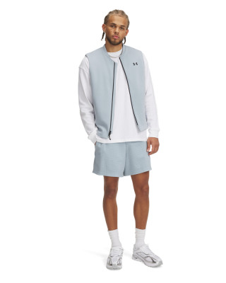 Men's UA Unstoppable Fleece Grid Shorts 