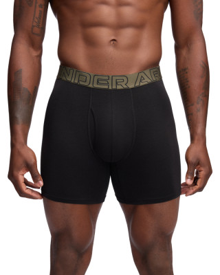Долна облека UA PERFORMANCE COTTON - SOLID 6 IN 3PK 