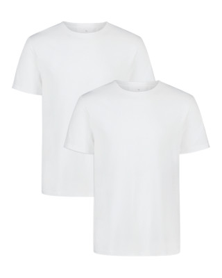 Долна облека PERFORMANCE COTTON UNDERSHIRT - SOLID FITTED CREW NECK 2PK 