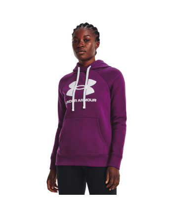 Women's UA Rival Fleece Logo Hoodie 