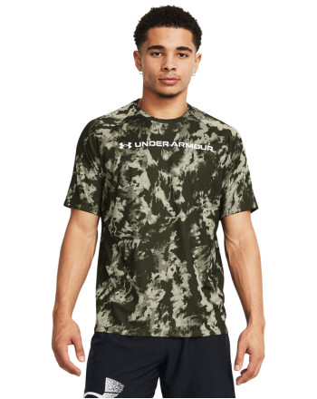 UA TECH ABC CAMO SS 