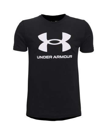 Boy' UA Sportstyle Logo Short Sleeve 
