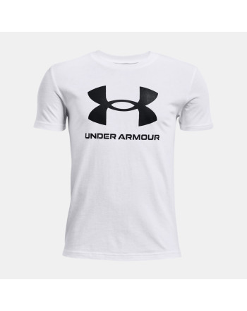 Boy' UA Sportstyle Logo Short Sleeve 