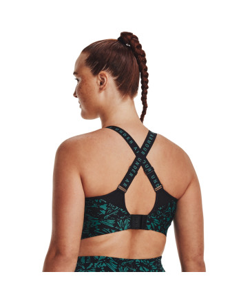 UA INFINITY HIGH PRINT BRA 