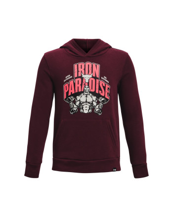 Boys' Project Rock Rival Fleece Home Gym Hoodie 