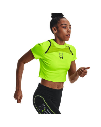 Women's UA Run Anywhere Crop Short Sleeve 