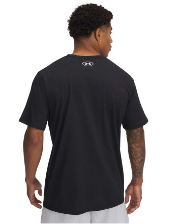 UA CAMO CHEST STRIPE SS 