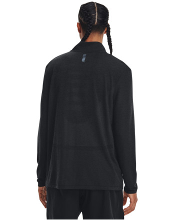 UA SEAMLESS STRIDE 1/4 ZIP 