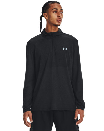 UA SEAMLESS STRIDE 1/4 ZIP 