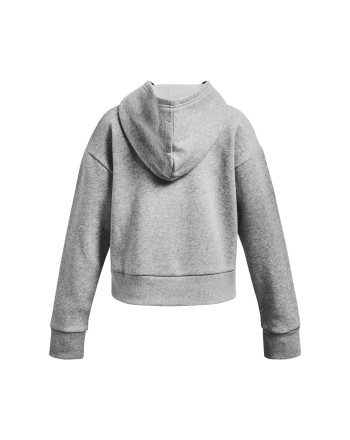 UA RIVAL FLEECE CROP HOODIE 