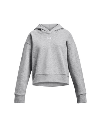 UA RIVAL FLEECE CROP HOODIE 
