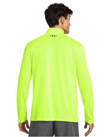 UA TECH VENT GTESSA 1/2 ZIP-GRN 