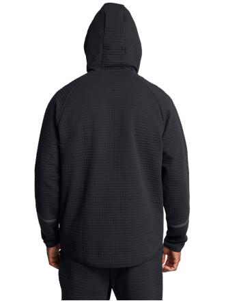 Men's UA Unstoppable Fleece Grid Full-Zip 