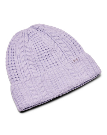 W HALFTIME CABLE KNIT BEANIE 