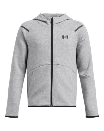 UA Unstoppable Fleece Boys' Full-Zip 