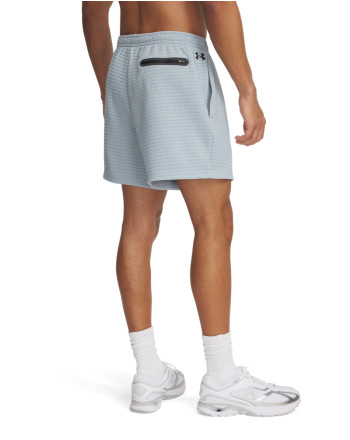 Men's UA Unstoppable Fleece Grid Shorts 