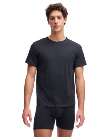 Долна облека PERFORMANCE COTTON UNDERSHIRT - SOLID FITTED CREW NECK 2PK 