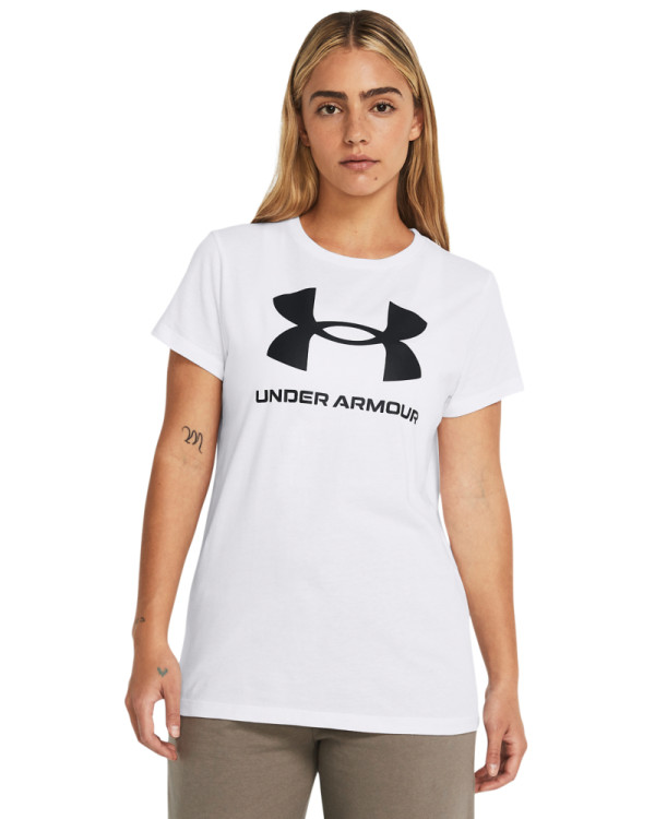 UA W SPORTSTYLE LOGO SS 