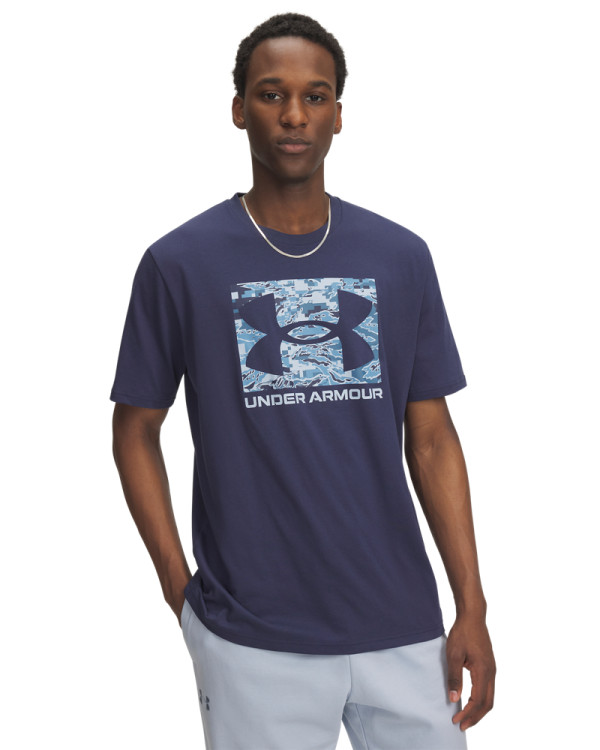UA ABC CAMO BOXED LOGO SS 
