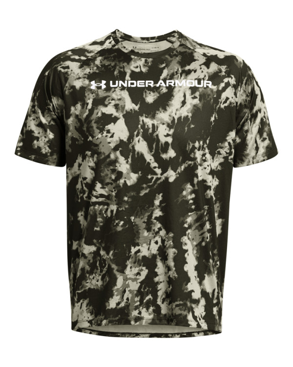 UA TECH ABC CAMO SS 
