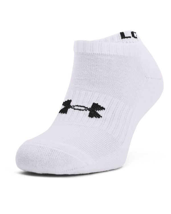 Adult UA Core No Show Socks 3-Pack 
