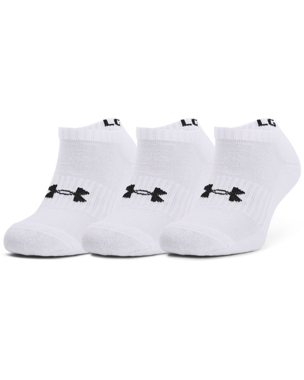 Adult UA Core No Show Socks 3-Pack 