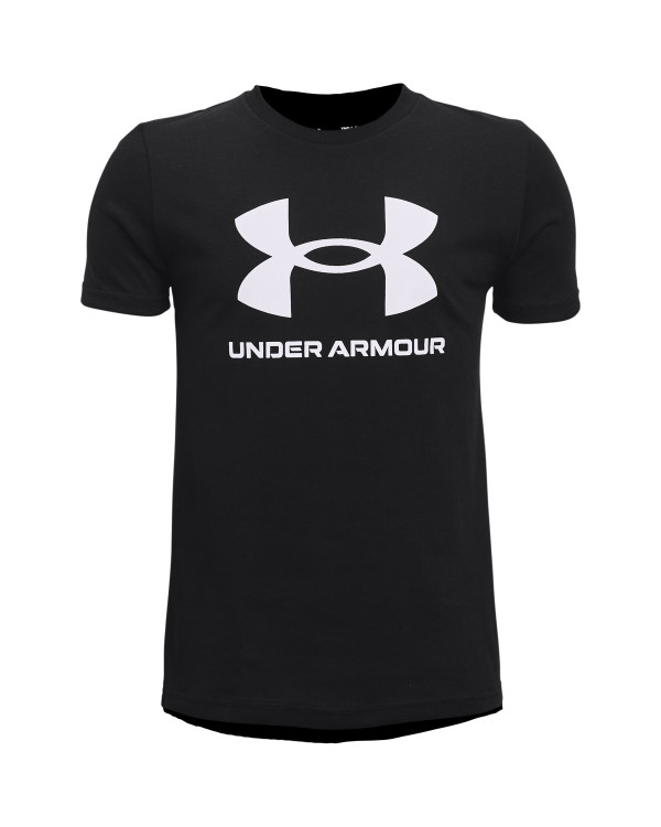 Boy' UA Sportstyle Logo Short Sleeve 