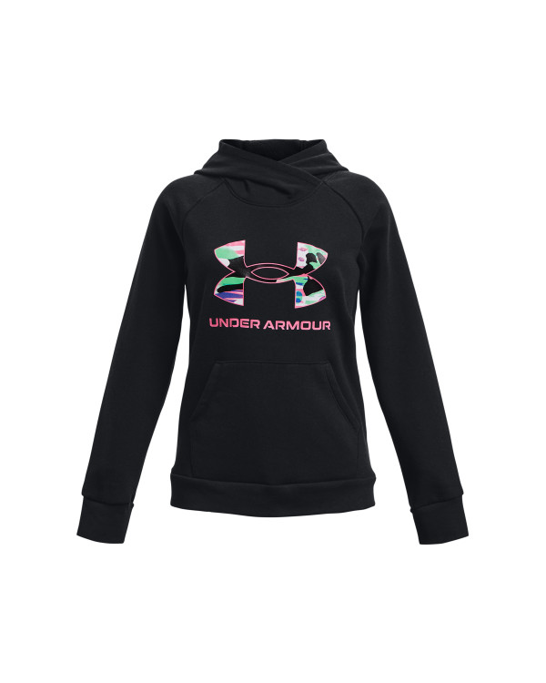 Girls' UA Rival Fleece Big Logo Hoodie 