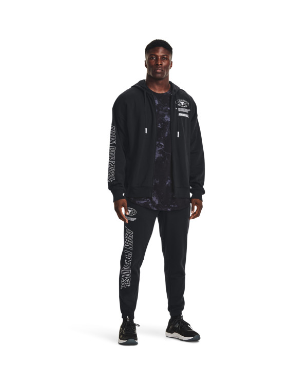 Men's Project Rock Rival Fleece Disrupt Full-Zip 