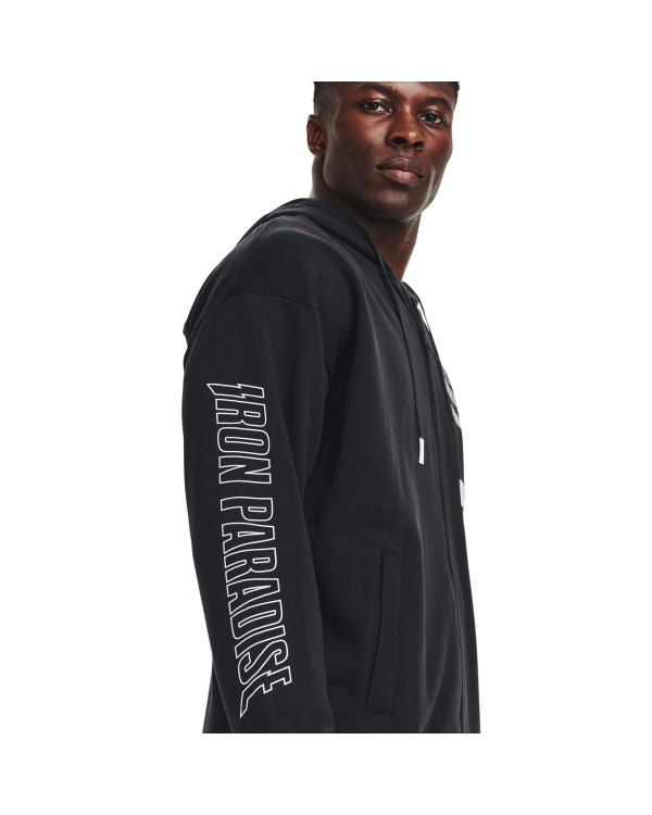 Men's Project Rock Rival Fleece Disrupt Full-Zip 