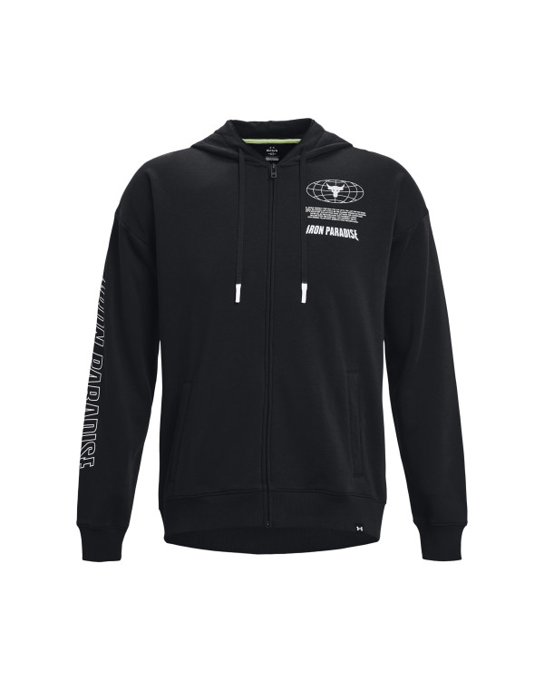 Men's Project Rock Rival Fleece Disrupt Full-Zip 