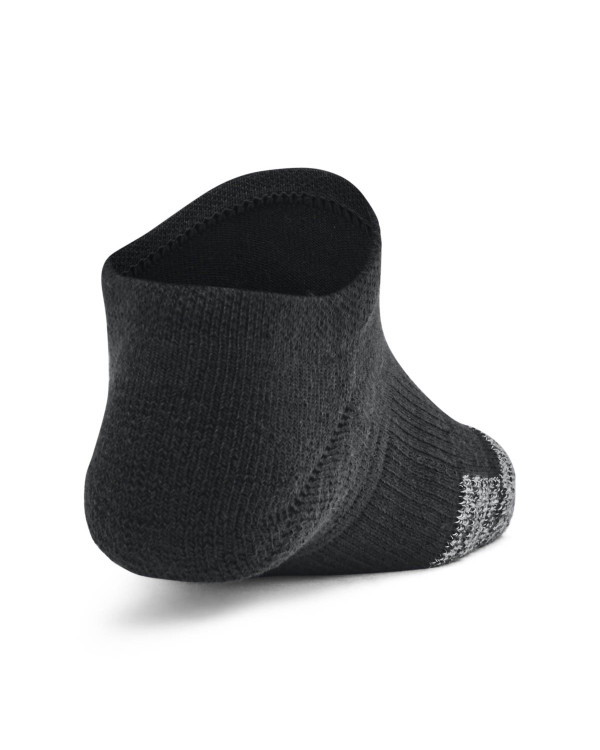 UA HEATGEAR 3PK NO SHOW YTH 