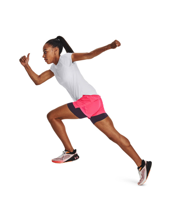 UA RUN STAMINA 2IN1 SHORT 