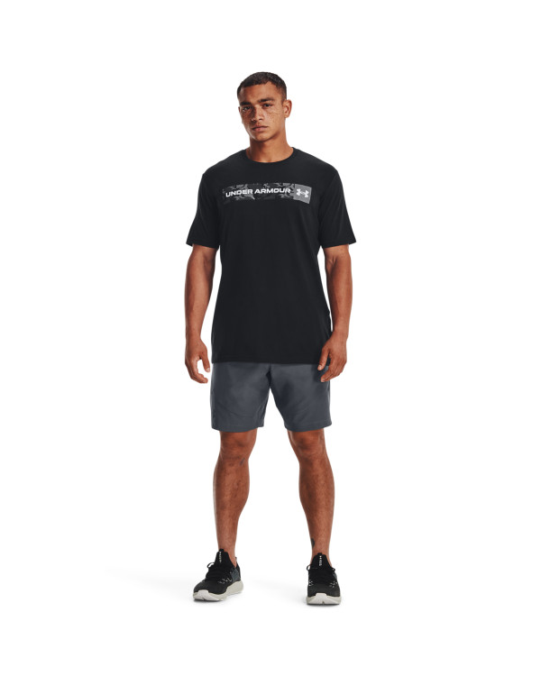 UA CAMO CHEST STRIPE SS 